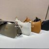 Replica Prada Leather shoulder bag 1BH193 White 10