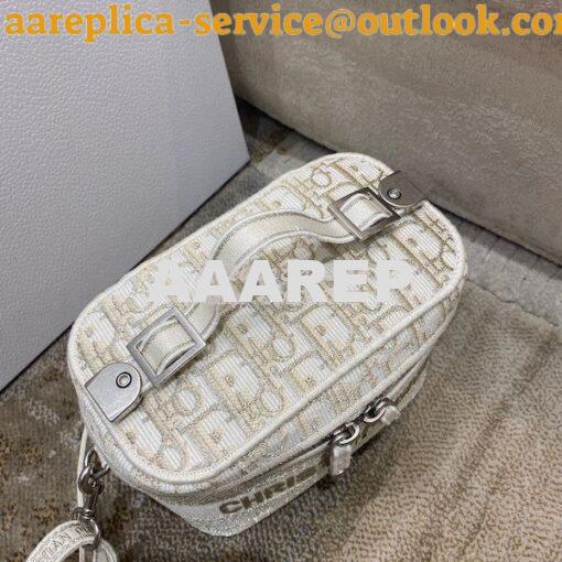 Replica Dior Small Diortravel Vanity Case With Shoulder Strap S5529 in 3