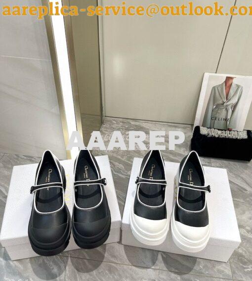 Replica Dior D-Doll 2.0 Pump Black Supple Calfskin KCP951