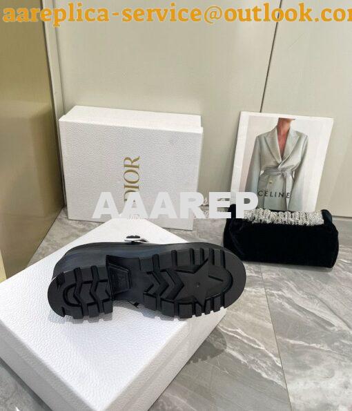 Replica Dior D-Doll 2.0 Pump Black Supple Calfskin KCP951 9