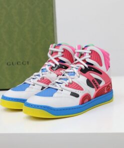 Replica Gucci Basket Sneaker Men Female 665688 T04 2