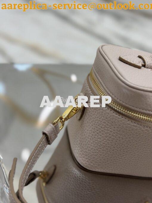 Replica Prada Leather mini-bag 1BH202 Sand Beige 8