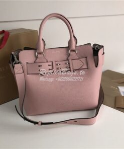 Replica Burberry The Small Leather Belt Bag 40767311 rose 2