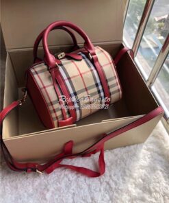 Replica Burberry The Small Alchester In Horseferry bowling bag