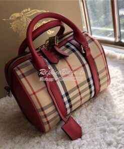 Replica Burberry The Small Alchester In Horseferry bowling bag 2