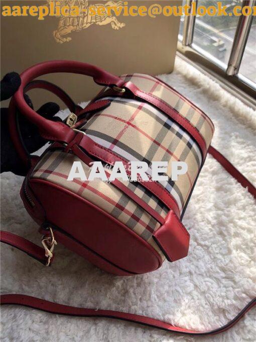 Replica Burberry The Small Alchester In Horseferry bowling bag 3