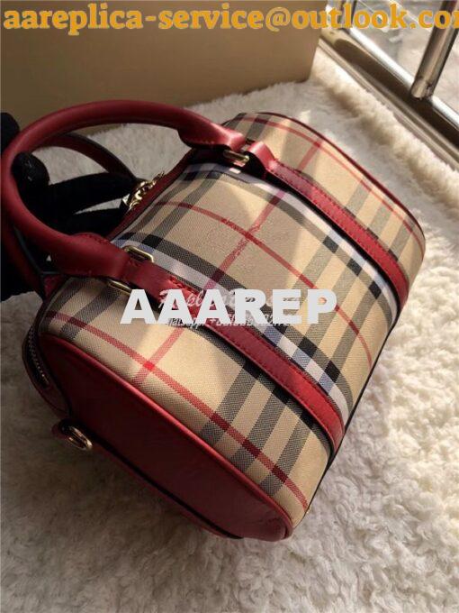 Replica Burberry The Small Alchester In Horseferry bowling bag 4