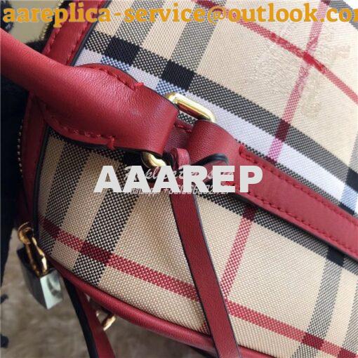 Replica Burberry The Small Alchester In Horseferry bowling bag 6