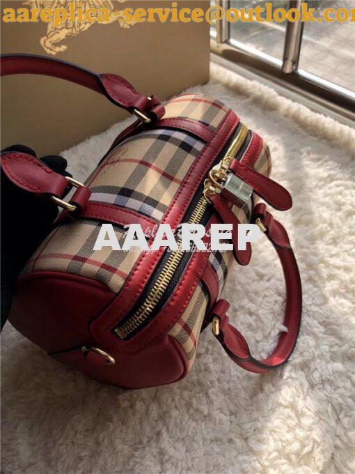 Replica Burberry The Small Alchester In Horseferry bowling bag 9