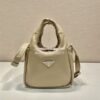 Replica Prada Small padded Prada Soft green nappa-leather bag 1BA359 10