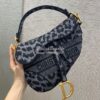 Replica Dior Micro Saddle Bag Latte Goatskin S5662 10