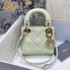 Replica Micro Lady Dior Bag Cornflower Blue Patent Cannage Calfskin S0 10