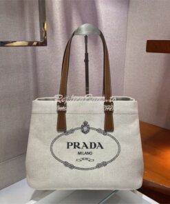 Replica Prada Canapa Hand tote bag 1BG356