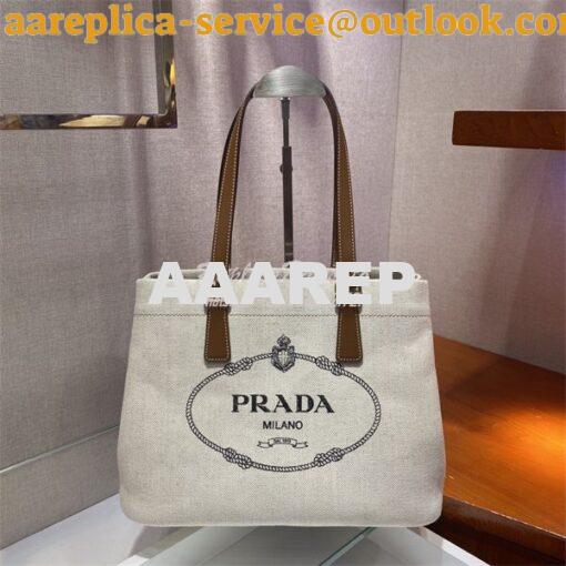 Replica Prada Canapa Hand tote bag 1BG356