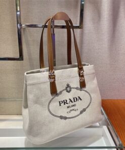 Replica Prada Canapa Hand tote bag 1BG356 2