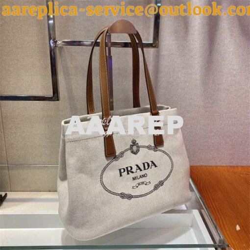 Replica Prada Canapa Hand tote bag 1BG356 2