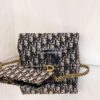 Replica Dior Bobby Bag in Gray Oblique Jacquard Canvas M9319U 12