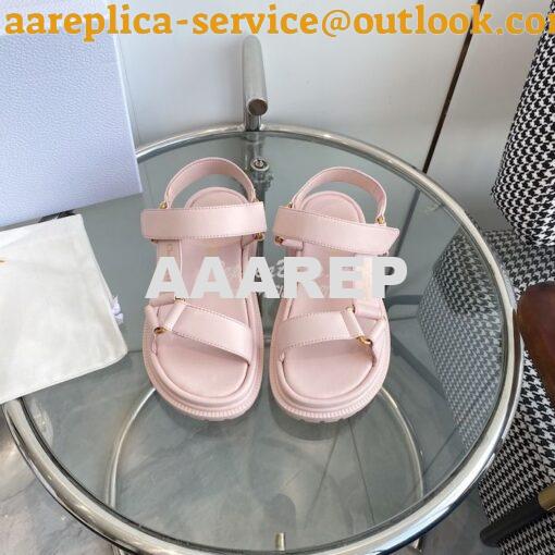 Replica Dior D-Wave Sandals in Lambskin KCQ893 3