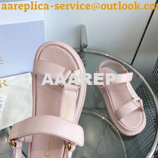 Replica Dior D-Wave Sandals in Lambskin KCQ893 8