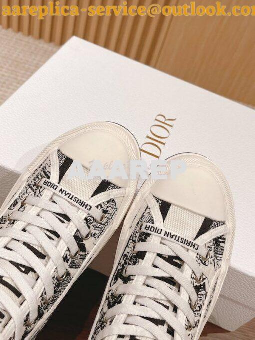 Replica Dior Walk'n'Dior High-top Platform Sneaker KCK382P T06 6