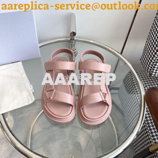 Replica Dior D-Wave Sandals in Lambskin KCQ893 22