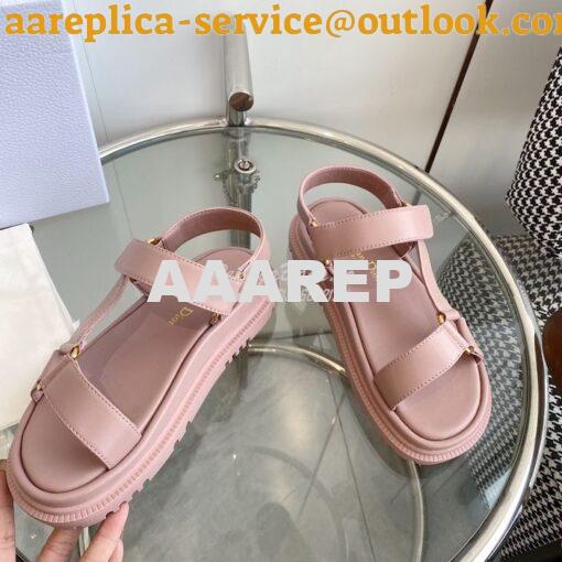 Replica Dior D-Wave Sandals in Lambskin KCQ893 24