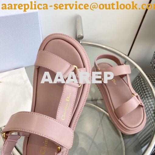 Replica Dior D-Wave Sandals in Lambskin KCQ893 27