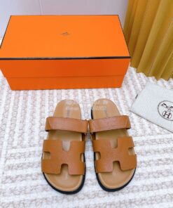 Replica Hermes Chypre Sandal in Epsom Leather H222297Z 2