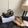 Replica Dior Adiorable Pump Fringed Grosgrain KDV199G Black 11