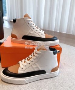 Replica Hermes Men Female District Sneaker H212897 High-top sneaker in