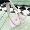 Replica Prada Shearling mini-bag 1BC204 Cornflower 11