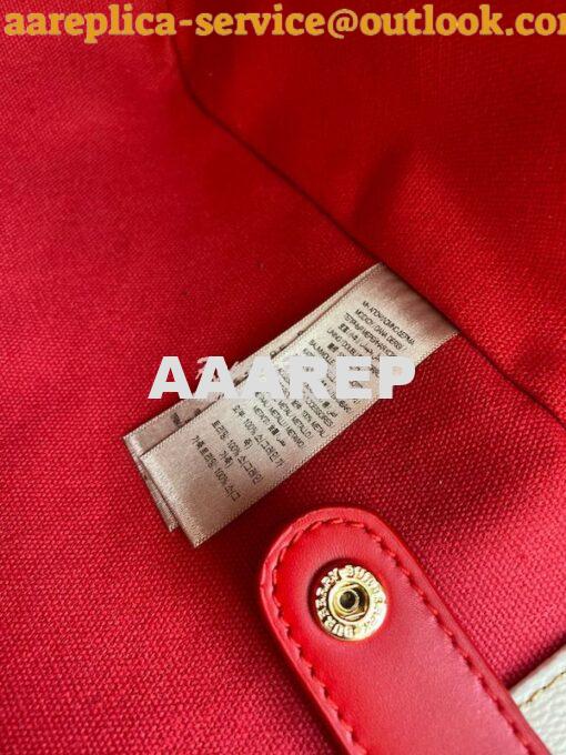 Replica Burberry The Small Canter In Haymarket Check 2 in 1 Red 8