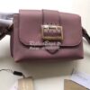 Replica Burberry Grainy Leather and House Check Tote Bag Mahogany Red 11