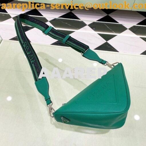 Replica Saffiano Prada Triangle bag 2VH155 Mango