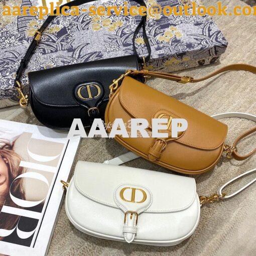 Replica Dior Bobby East-West Bag Amber Box Calfskin M9327