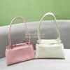 Replica Prada Small Leather Bag 1BA368 White 11