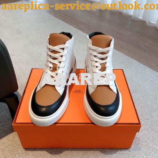 Replica Hermes Men Female District Sneaker H212897 High-top sneaker in 4