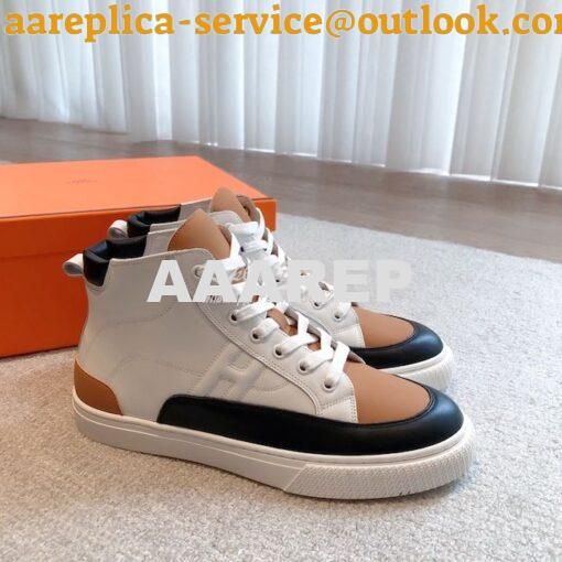 Replica Hermes Men Female District Sneaker H212897 High-top sneaker in 5