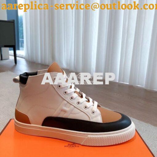 Replica Hermes Men Female District Sneaker H212897 High-top sneaker in 6