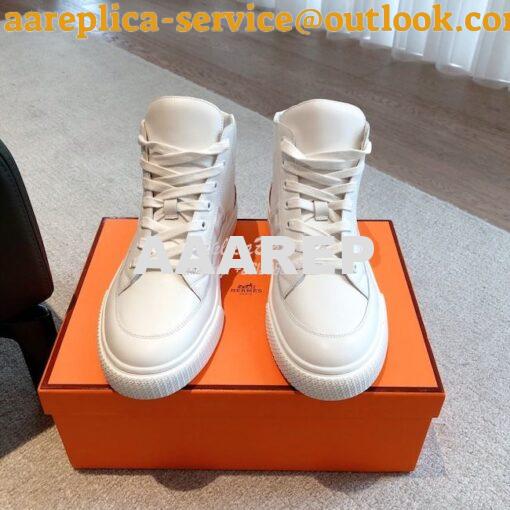 Replica Hermes Men Female District Sneaker H212897 High-top sneaker in 3