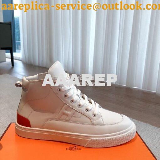 Replica Hermes Men Female District Sneaker H212897 High-top sneaker in 6