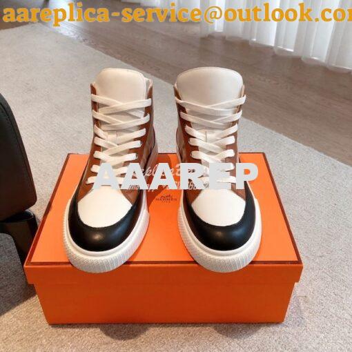 Replica Hermes Men Female District Sneaker H212897 High-top sneaker in 5