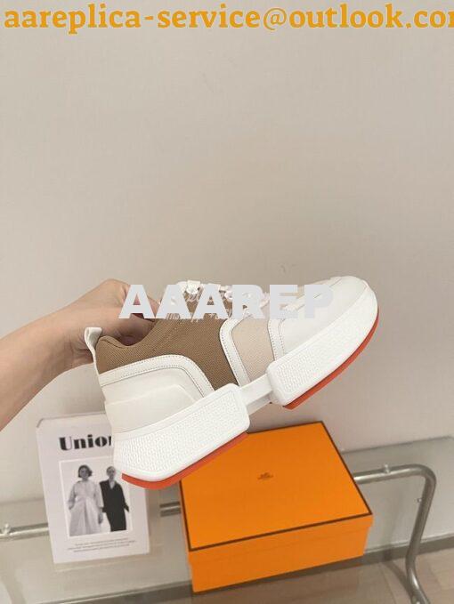 Replica Hermes Men Female Giga Sneaker H231008Z T04 3