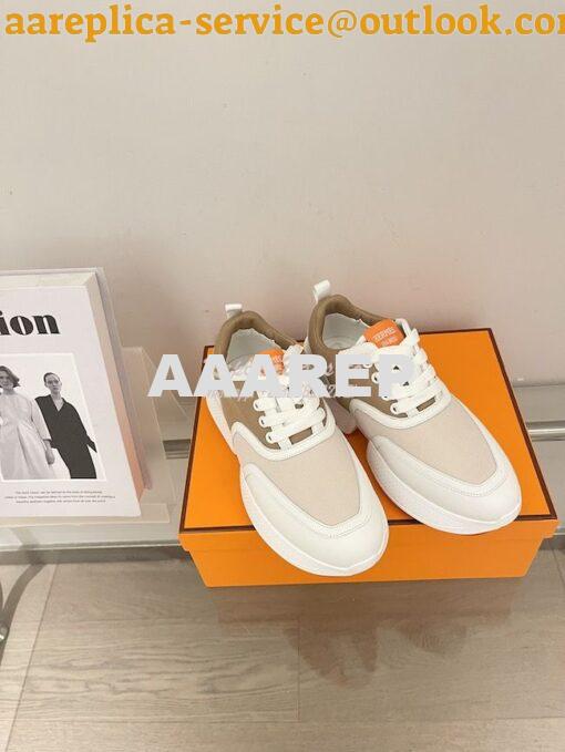 Replica Hermes Men Female Giga Sneaker H231008Z T04 5