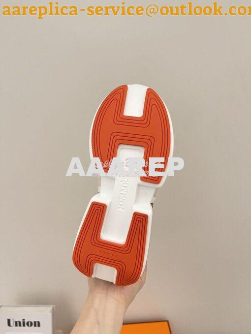 Replica Hermes Men Female Giga Sneaker H231008Z T04 8