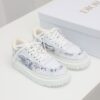 Replica Dior Addict Sneaker Green Toile de Jouy Technical Fabric KCK30 11