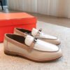 Replica Hermes Destin Loafer Epsom Leather H231065Z Rose 11