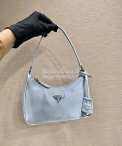 Replica Prada Re-edition 2005 Re-nylon Mini Bag with Saffiano Leather 2