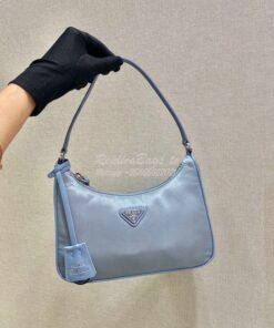 Replica Prada Re-edition 2005 Re-nylon Mini Bag with Saffiano Leather