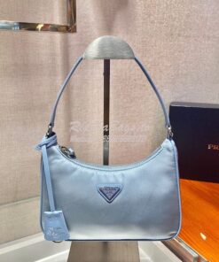 Replica Prada Re-edition 2005 Re-nylon Mini Bag with Saffiano Leather 2